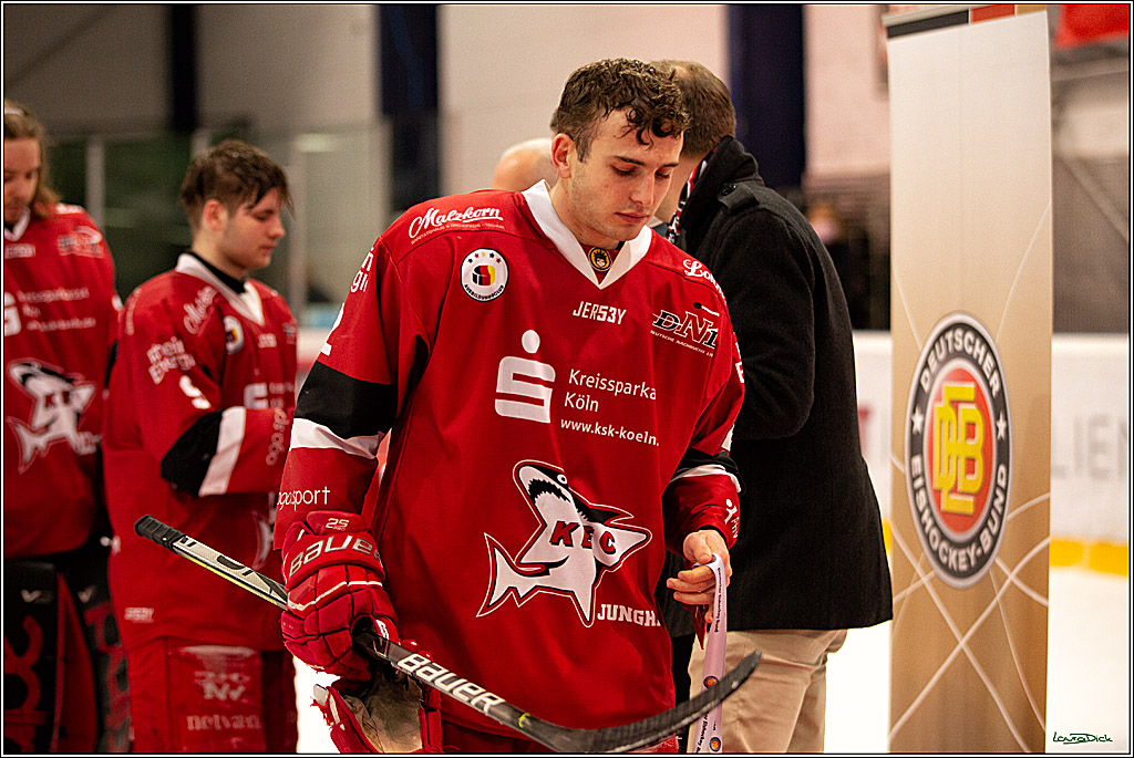U20- DNL; Koelner Junghaie- Eisbaeren Juniors Berlin; Koeln, 27.03.2022